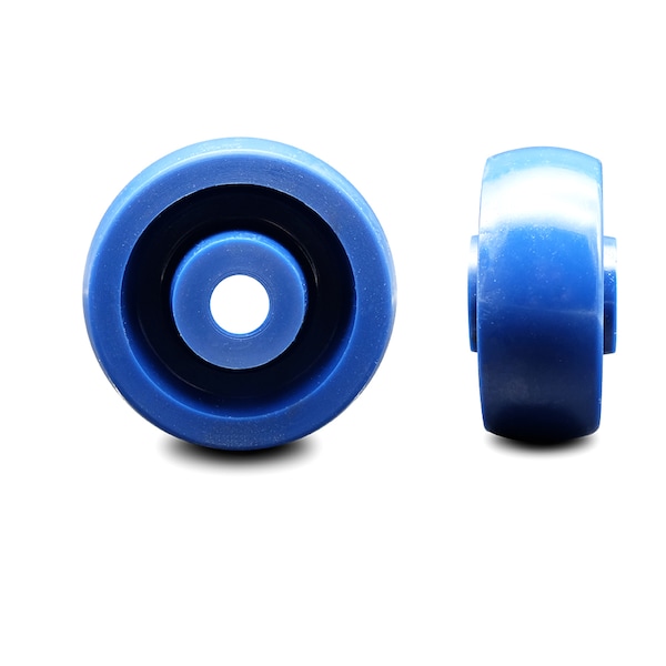 SCC - 3" Solid Polyurethane Wheel Only - 1/2" Bore - 300 lbs Capacity
